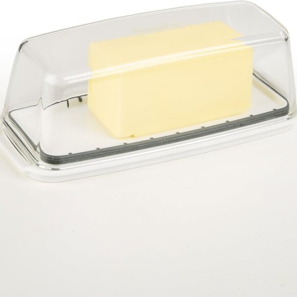 Clear Airtight Butter Storage Container - 8 Tbsp Measurement Marks Included - Picture 2 of 3